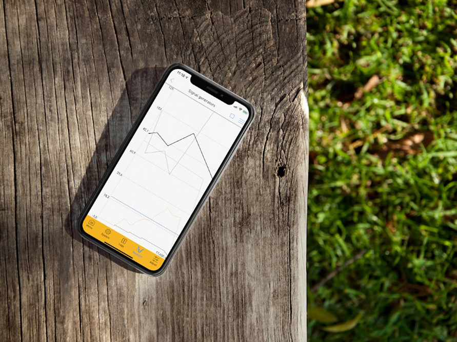 Parker Hannifins neues Softwaretool IQANgo erleichtert die Wartung von IQAN-Modulen durch eine drahtlose Verbindung.