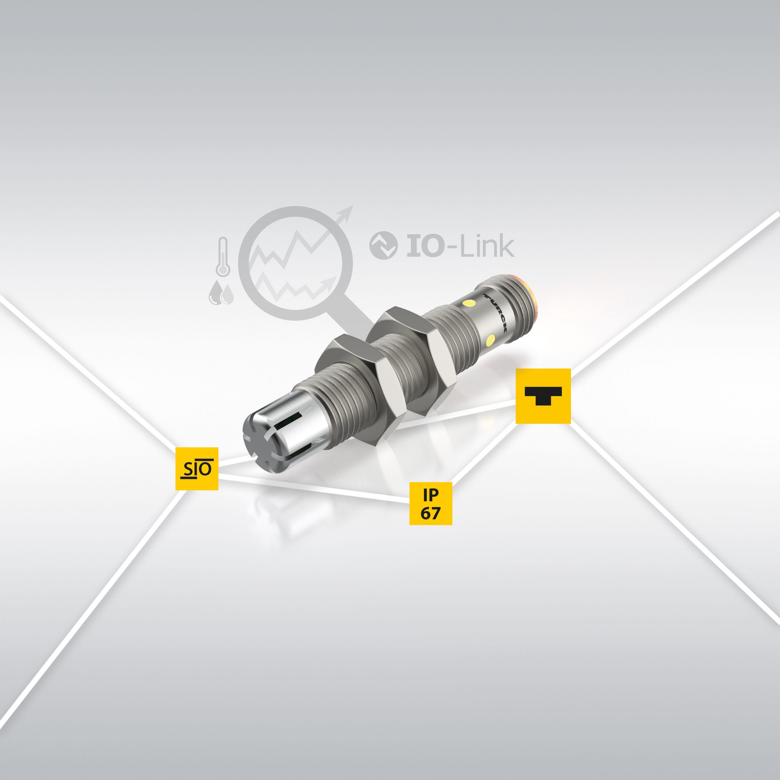 Effizientes Condition-Monitoring verspricht der Luftfeuchtigkeits-/Temperatur-Sensor