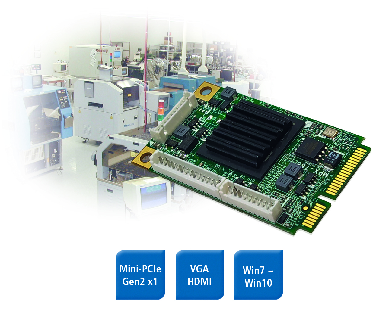 Mini-PCIe-Karte für Retrofit