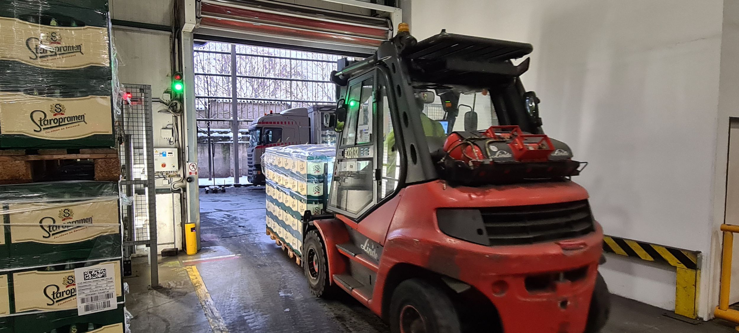 Staropramen nutzt im Versandbereich die Ladungsprüfungslösung ZetesMedea - auf Basis der ImageID Machine Vision Technologie.