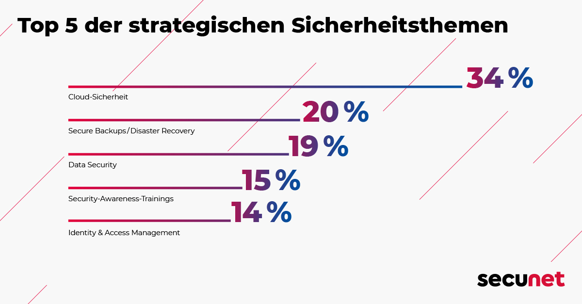 Vor allem Cloud-Sicherheit wichtig