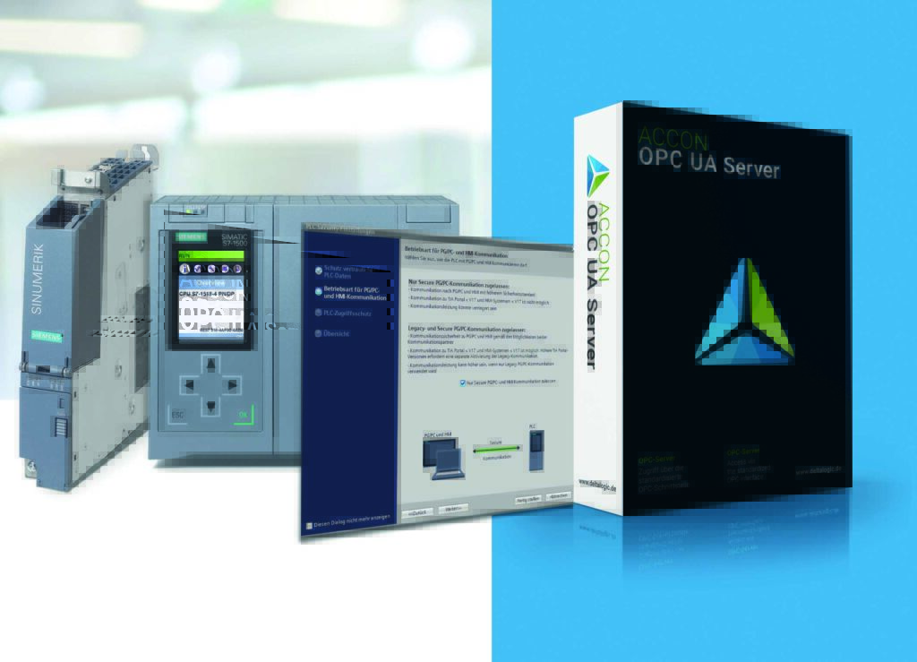 Accon OPC UA Server unterstützt ab Version 1.4.0.0 auch TIA V19-Projekte sowie die aktuelle Siemens-Firmware der S7-Steuerungen.