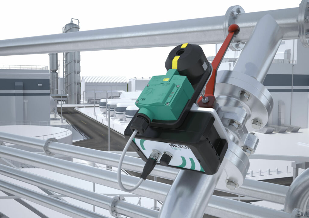 Der IoT-Funksensorknoten Wilsen.valve von Pepperl+Fuchs eignet sich für den Außeneinsatz.