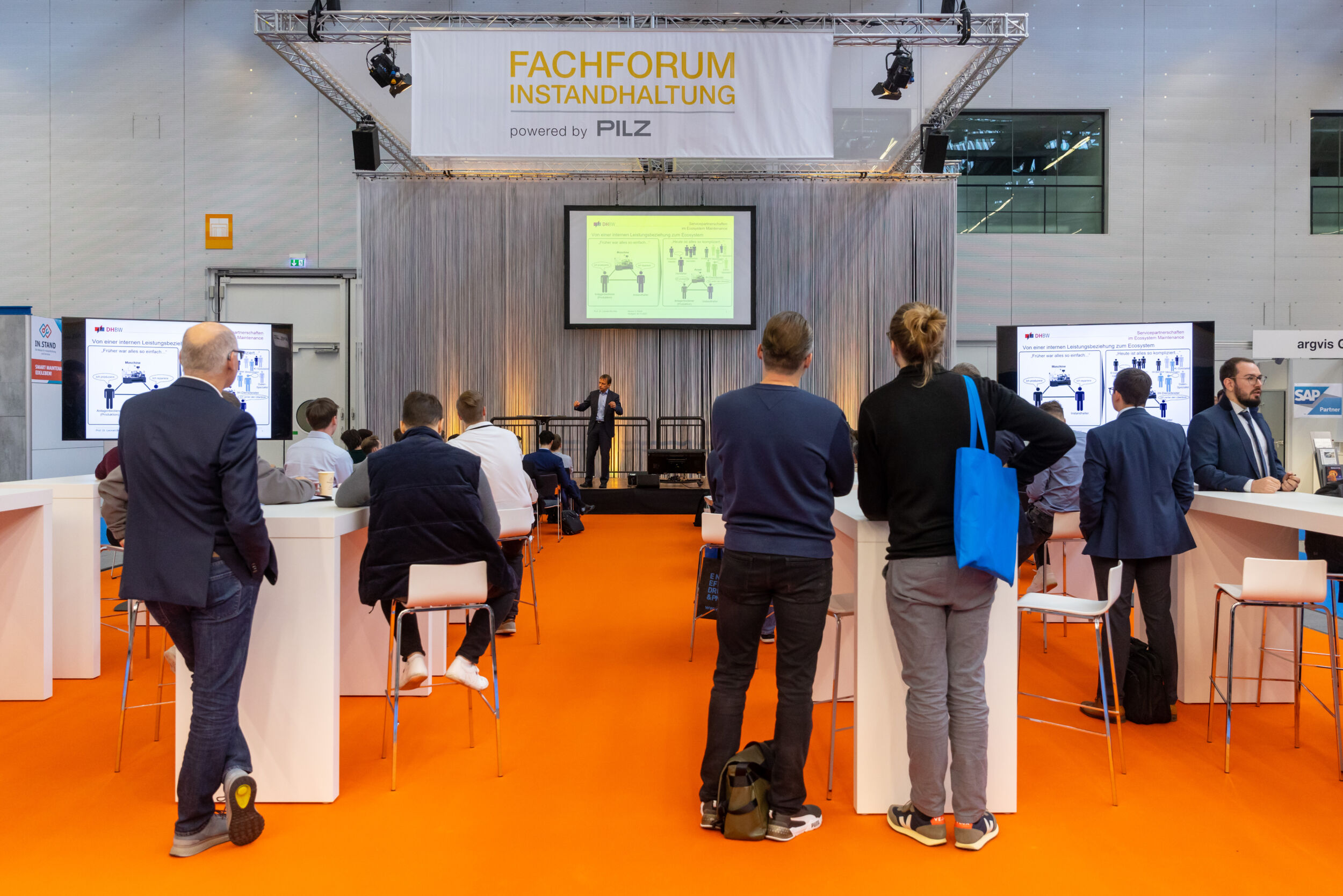 Das Fachforum Instandhaltung powered by PILZ ist fester Bestandteil der IN.STAND. | Bildnachweis: Landesmesse Stuttgart GmbH