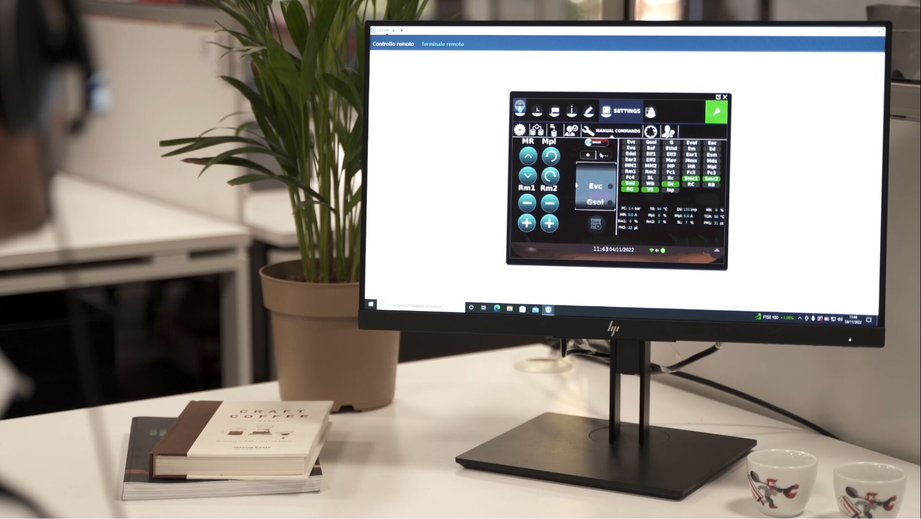 339163 Cimbali remote screen