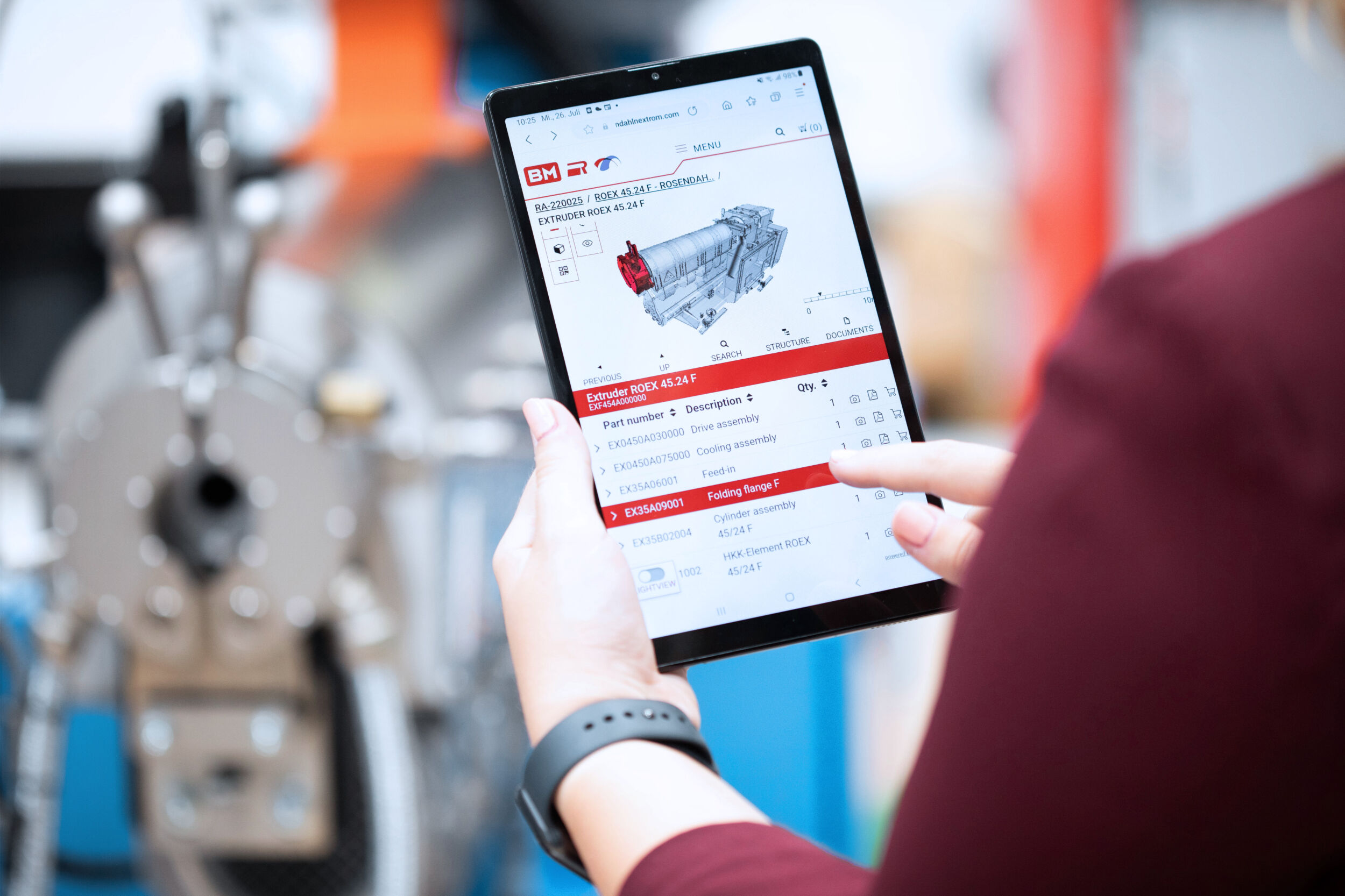 Die Software Docufy Cosima verbessert die Kundenzufriedenheit bei Rosendahl Nextrom.