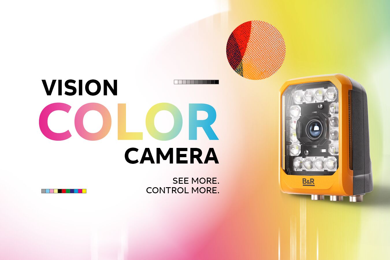 Die neue B&R Color Camera bietet eine zuverlässige Lösung zur Erkennung von Druckmarken für OEMs und Maschinenbauer.