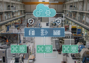Der Ansatz Edge Cloud Continuum for Production (ECC4P) des Fraunhofer CCIT ermöglicht die Basis für datengetriebene Fertigung.