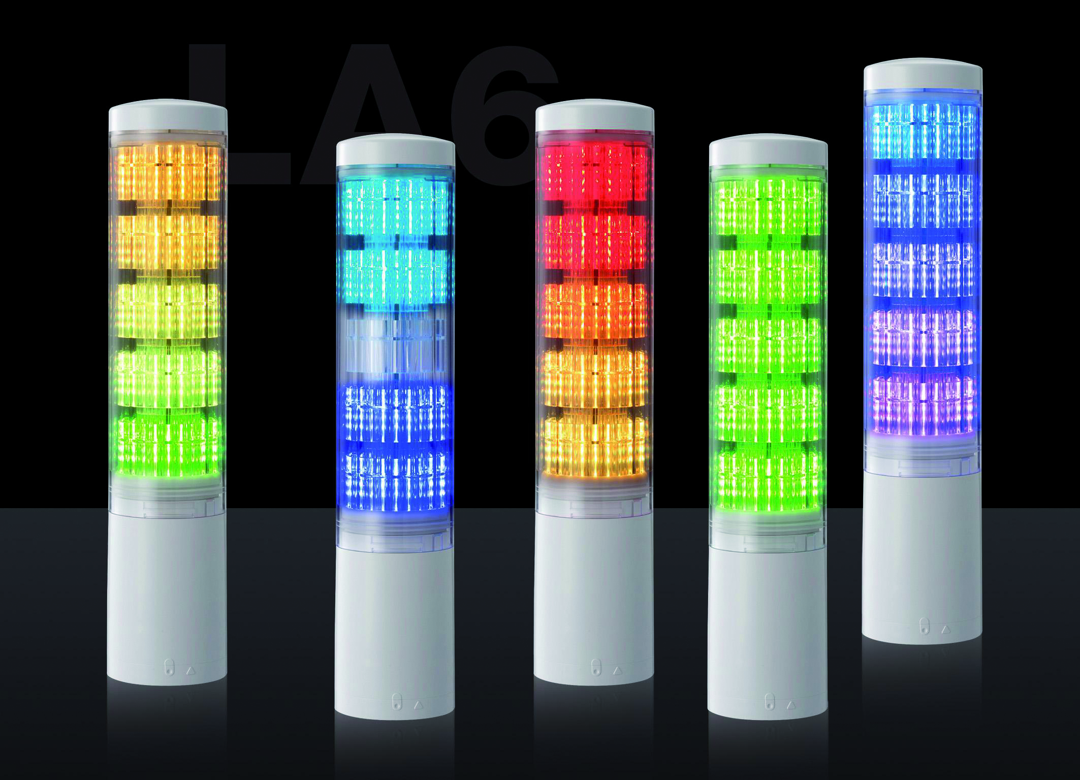 Patlite stellt neue Signalturm-Generation mit über 4000 Farben vor