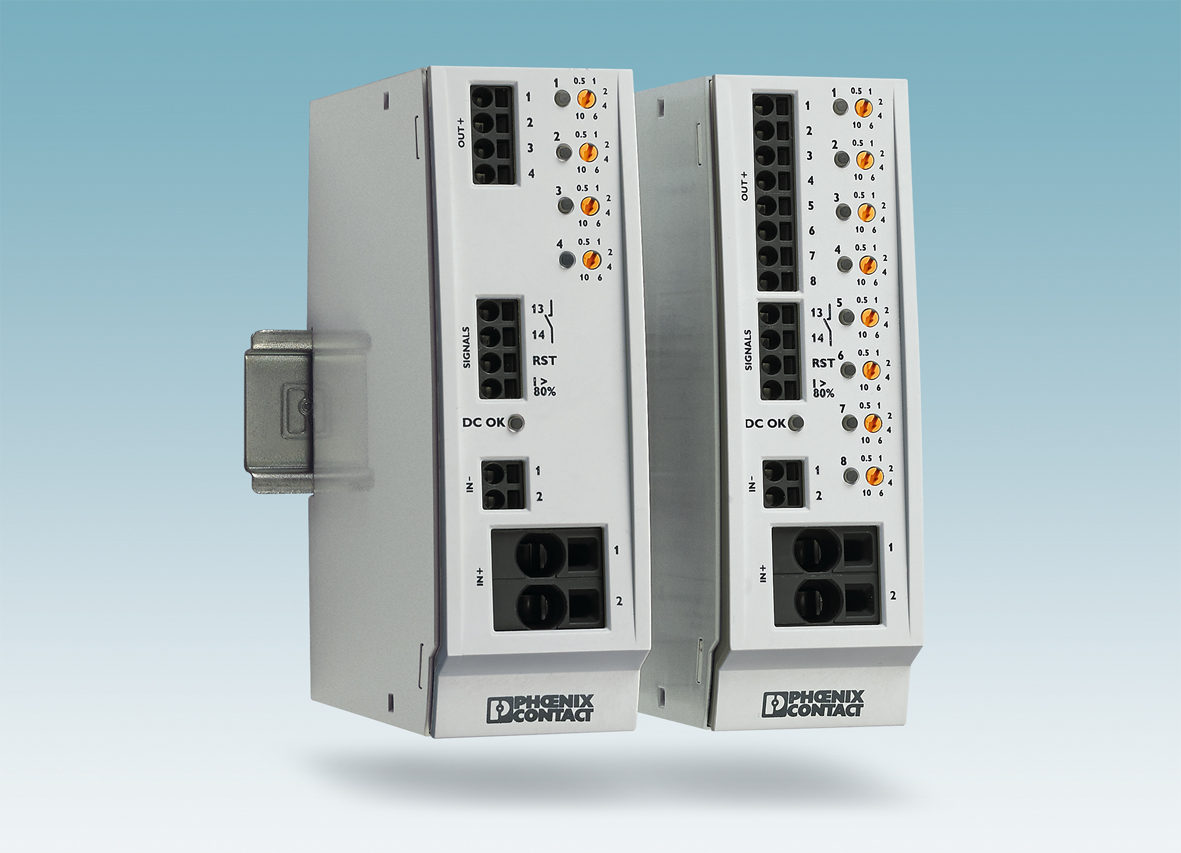 Mehrkanalige elektronische Geräteschutzschalter
