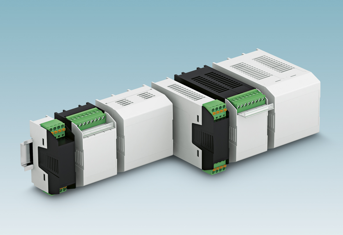 Elektronikgehäuse mit integrierter Anschlusstechnik