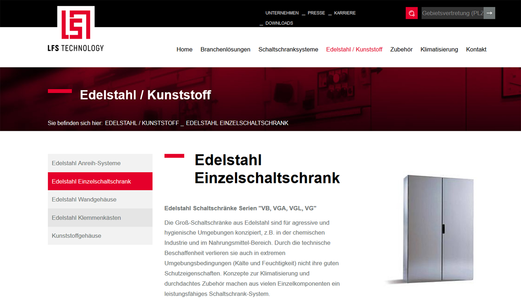 LFS mit neuer Webpräsenz