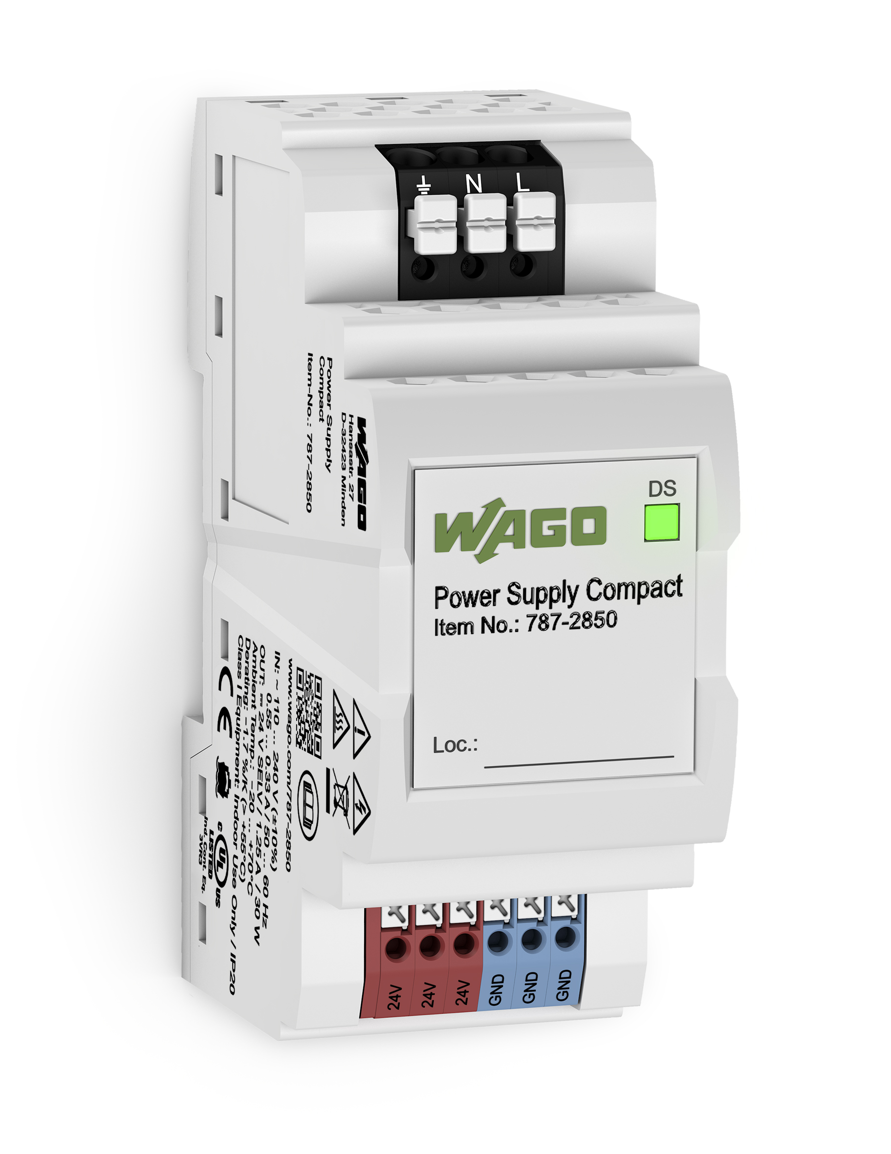 Neue Stromversorgung mit 30W auf 35,5mm Baubreite