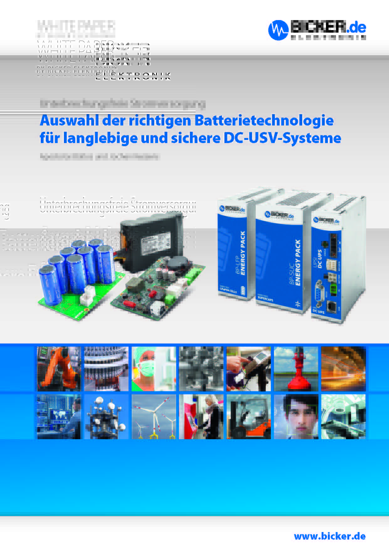 Die Auswahl der richtigen Batterietechnologie