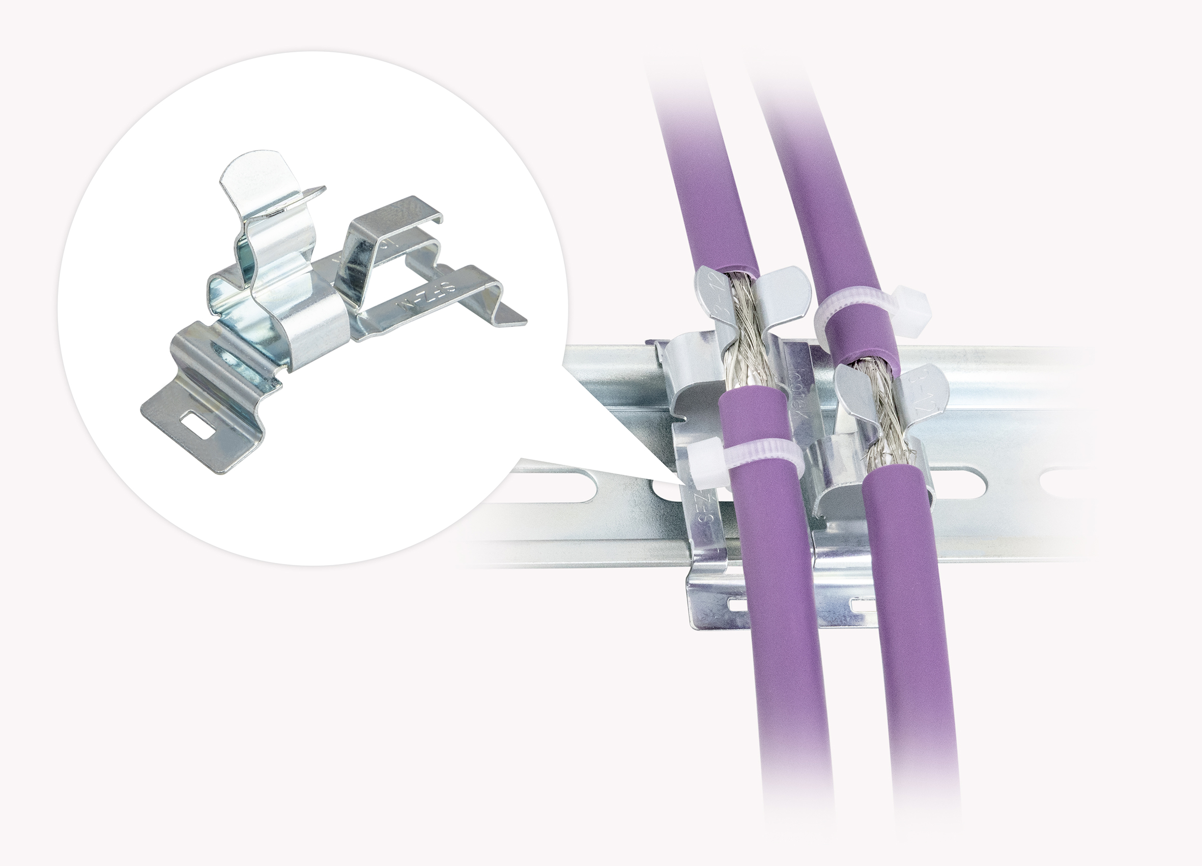 Platzsparende Schirmklammer in neuem Design