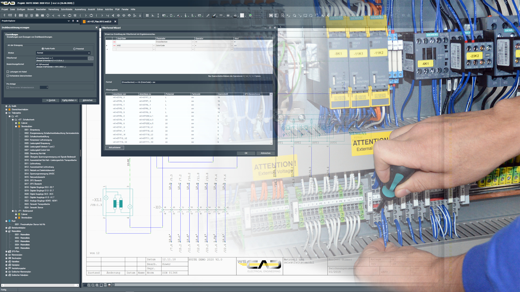Service Pack 1 für E-CAD-Tool