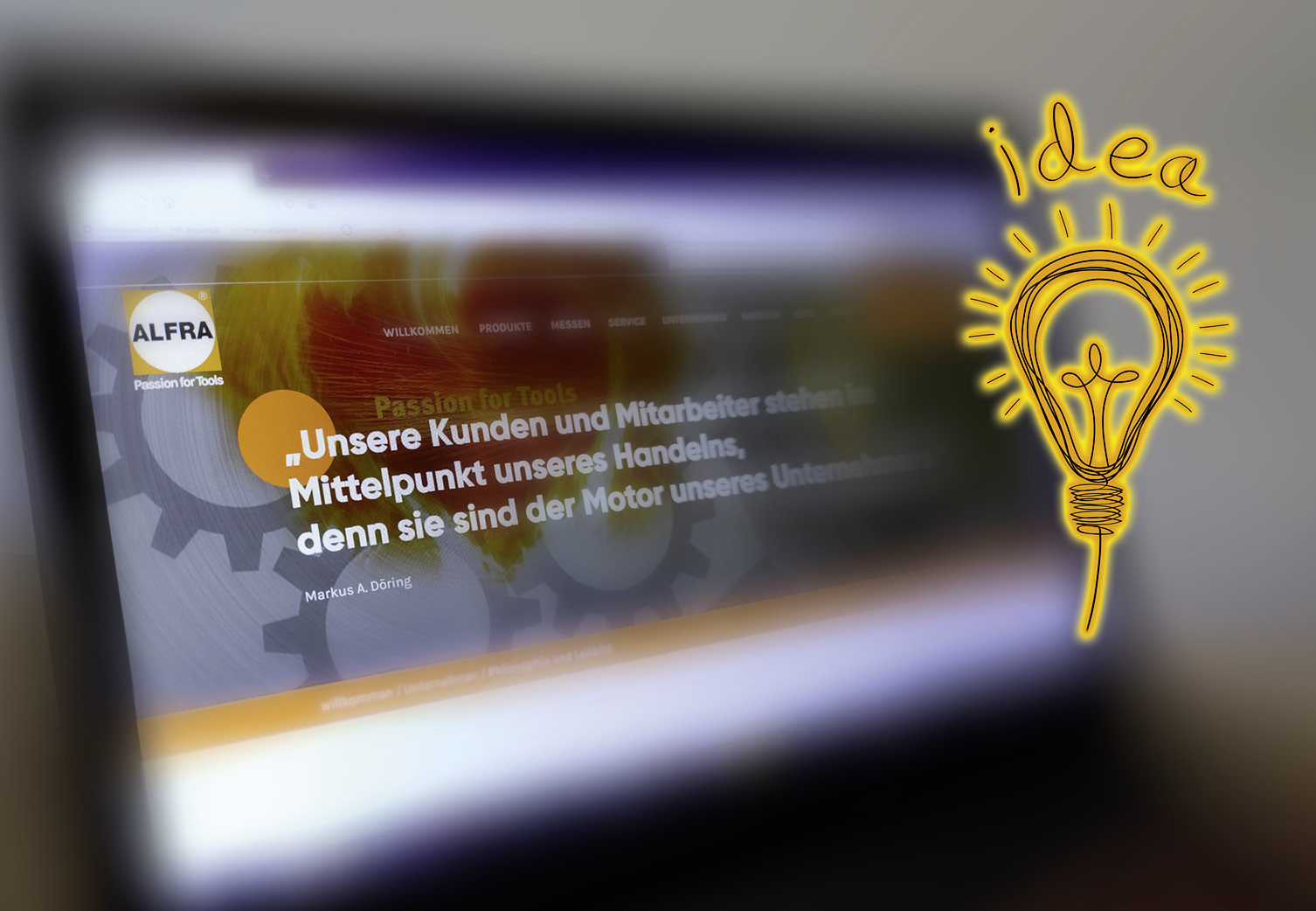 Neue Homepage mit Ideenwettbewerb