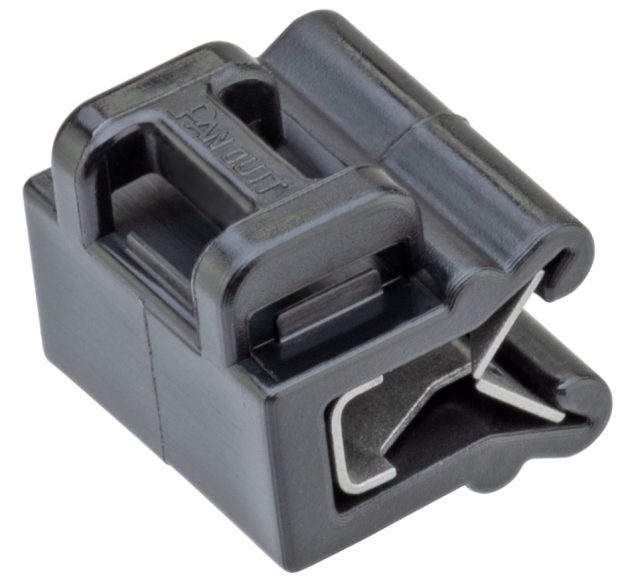 Kabelbefestigung als Clip Schaltschrankbau