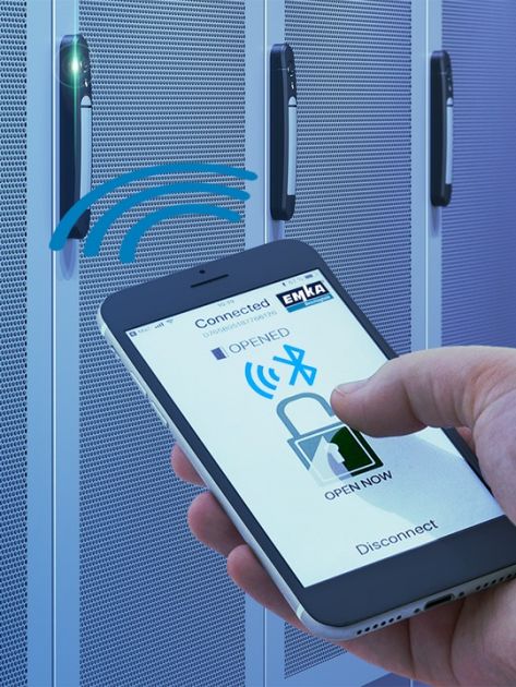 Der neue Bluetooth-Low-Energy(BLE)-Agent-E ermöglicht den personalisierten Zugriff per Smartphone.