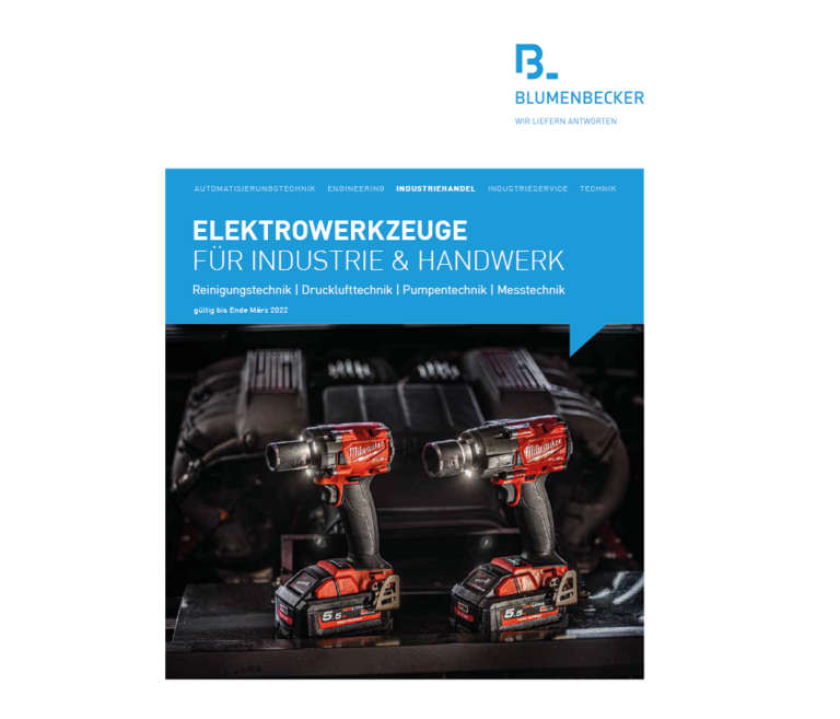Elektrowerkzeuge Katalog 2021/22