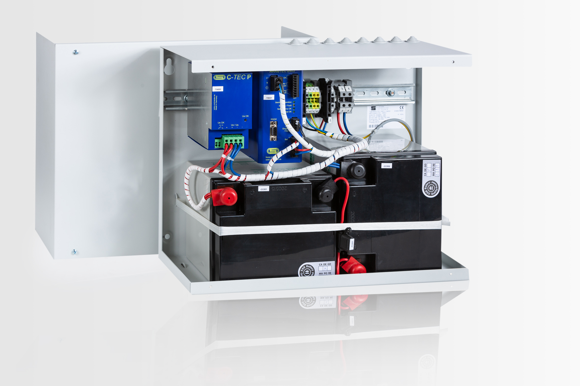 Hybrid-USV für verbesserte Batteriedimensionierung bei Langzeitpufferung