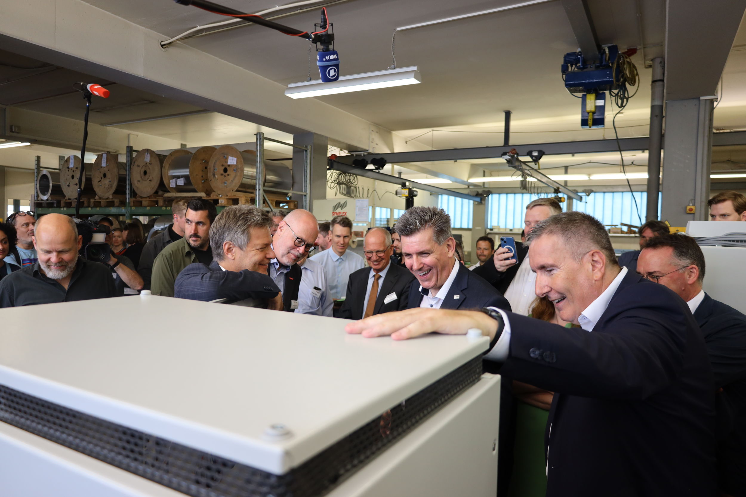Habeck besucht Elektrohandwerk
