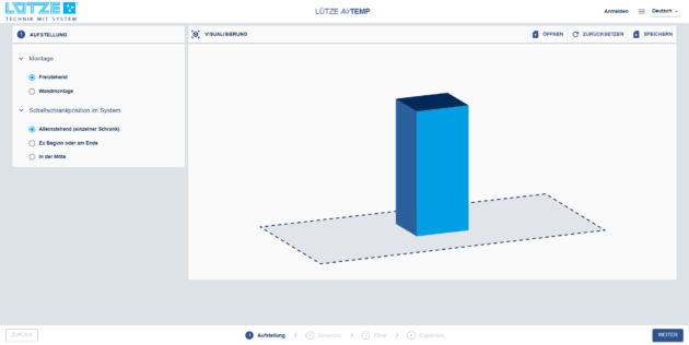 screencapture airtemp luetze config 20231024122557