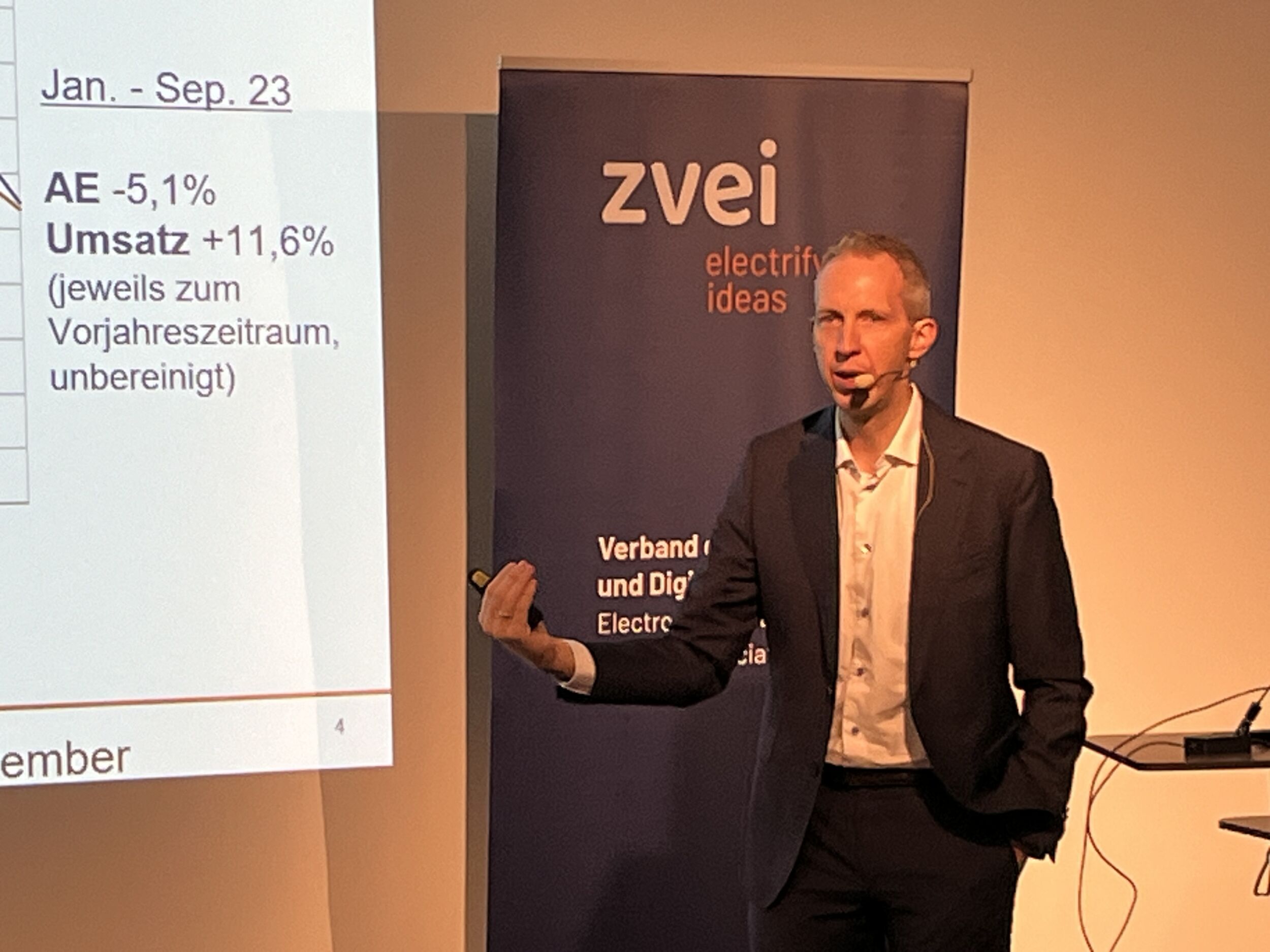 ZVEI: Umsatz weiterhin im Plus