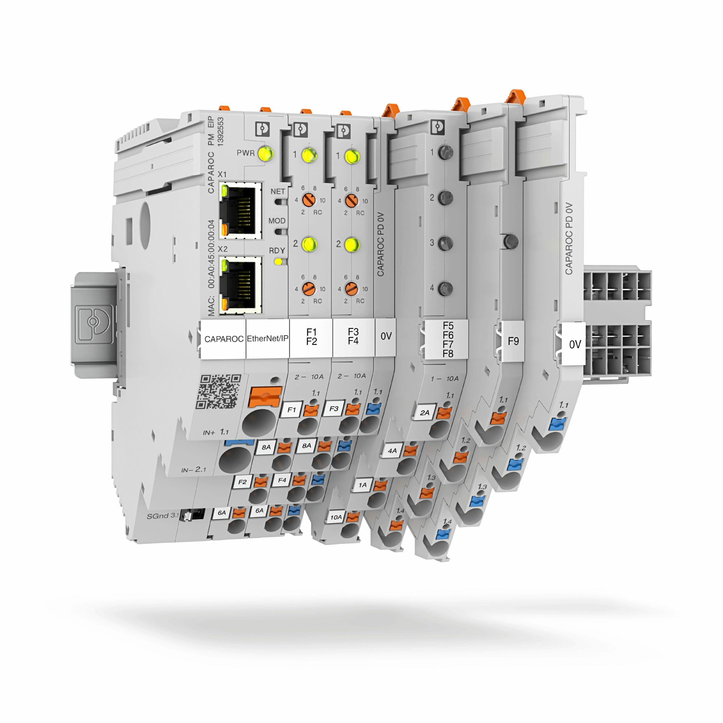 Einspeisemodul mit
EtherNet/IP-Schnittstelle
