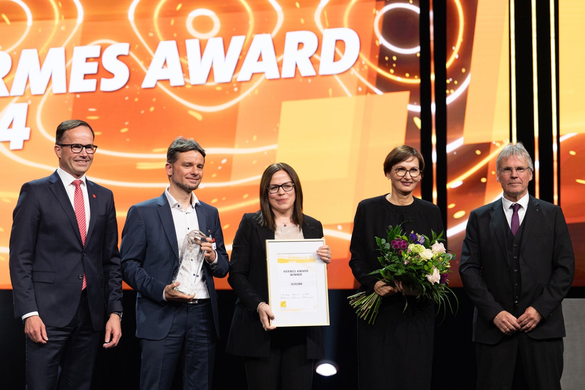 Schunk erhält Hermes Award 2024
