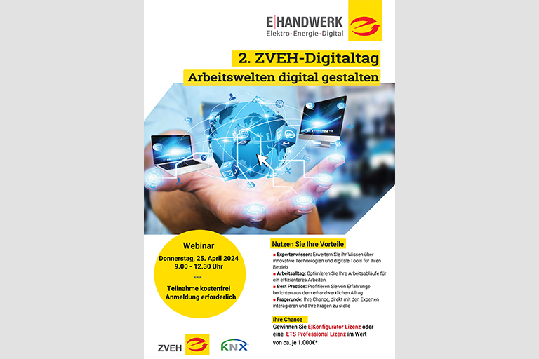 2. ZVEH-Digitaltag: Potentiale von Digitalisierung und KI für E-Betriebe