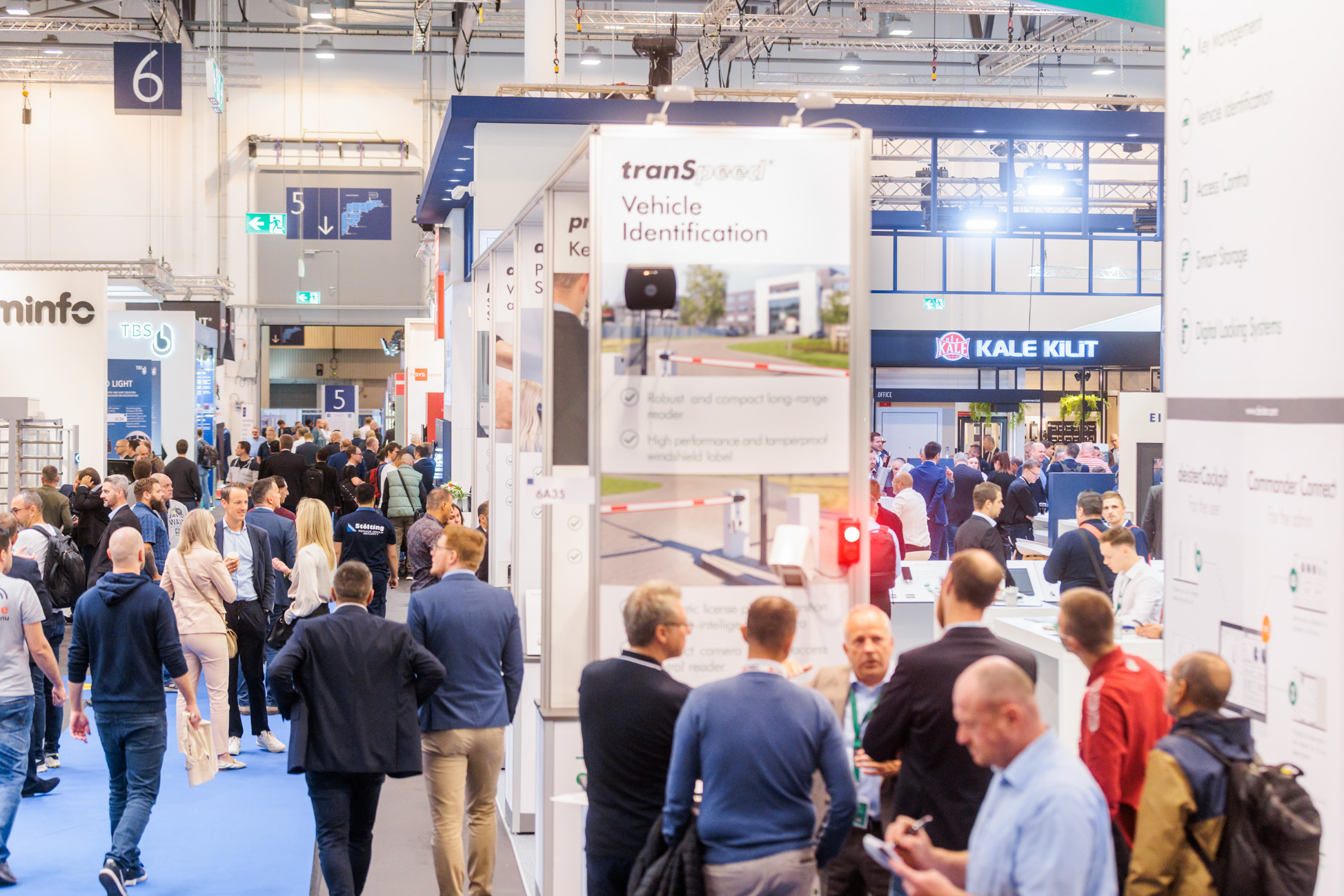 Rund 500 Aussteller auf der Security in Essen