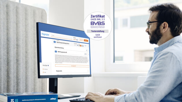 Hagerplan GAEB zertifiziert 15cm 1