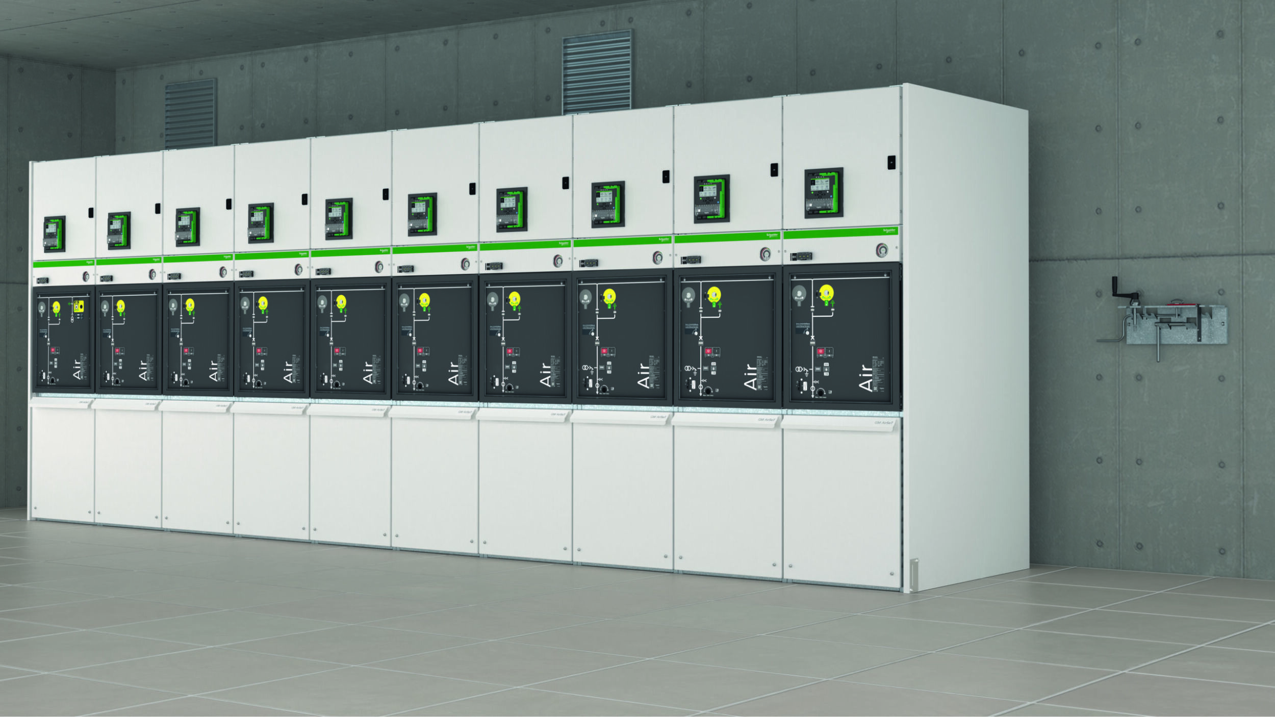 SF6-freie Schaltanlagen von Schneider Electric unterstützen in Monheim eine umweltbewusste Standortentwicklung.