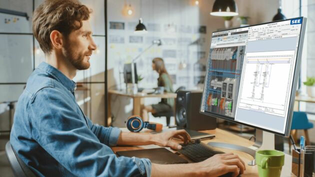 Bild 2 | 3D-Visualisierung eines Schaltschranks