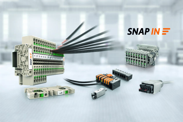 Weidmueller Bild SNAP IN Visual Produkt Portfolio