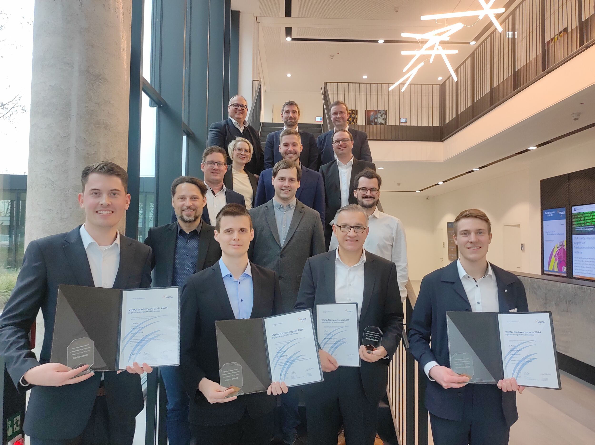 Talente für Digitalisierung im Maschinenbau ausgezeichnet