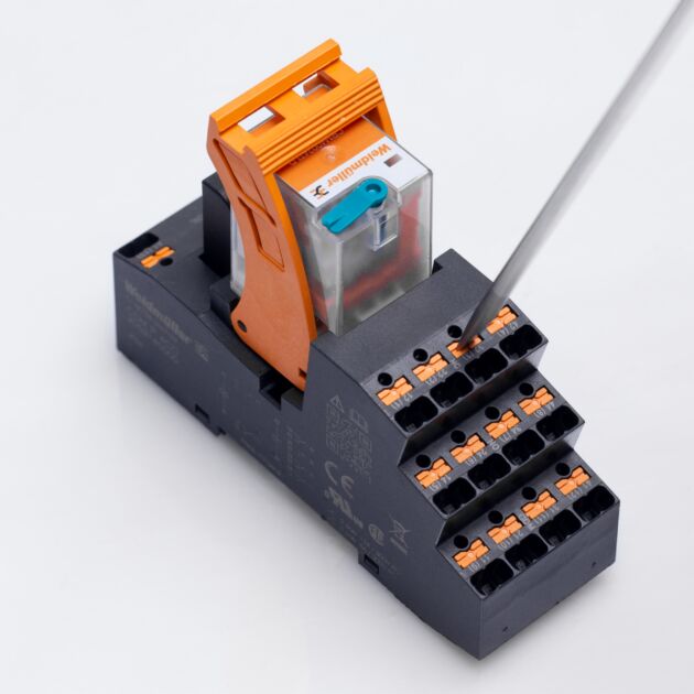Bild Weidmueller CUBESERIES PUSH IN Anschluss