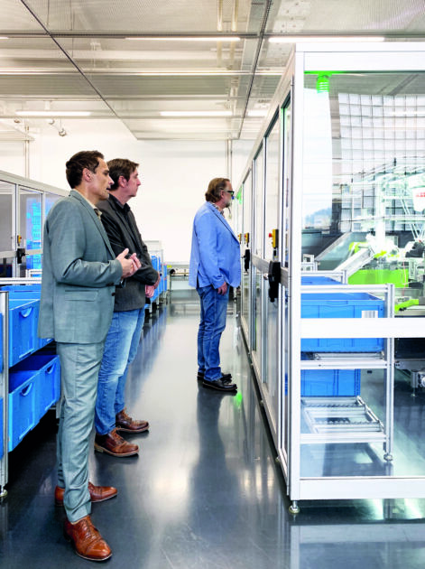 Die moderne Wöhner-Fertigung im Werk Rödental ist weitgehend automatisiert.
