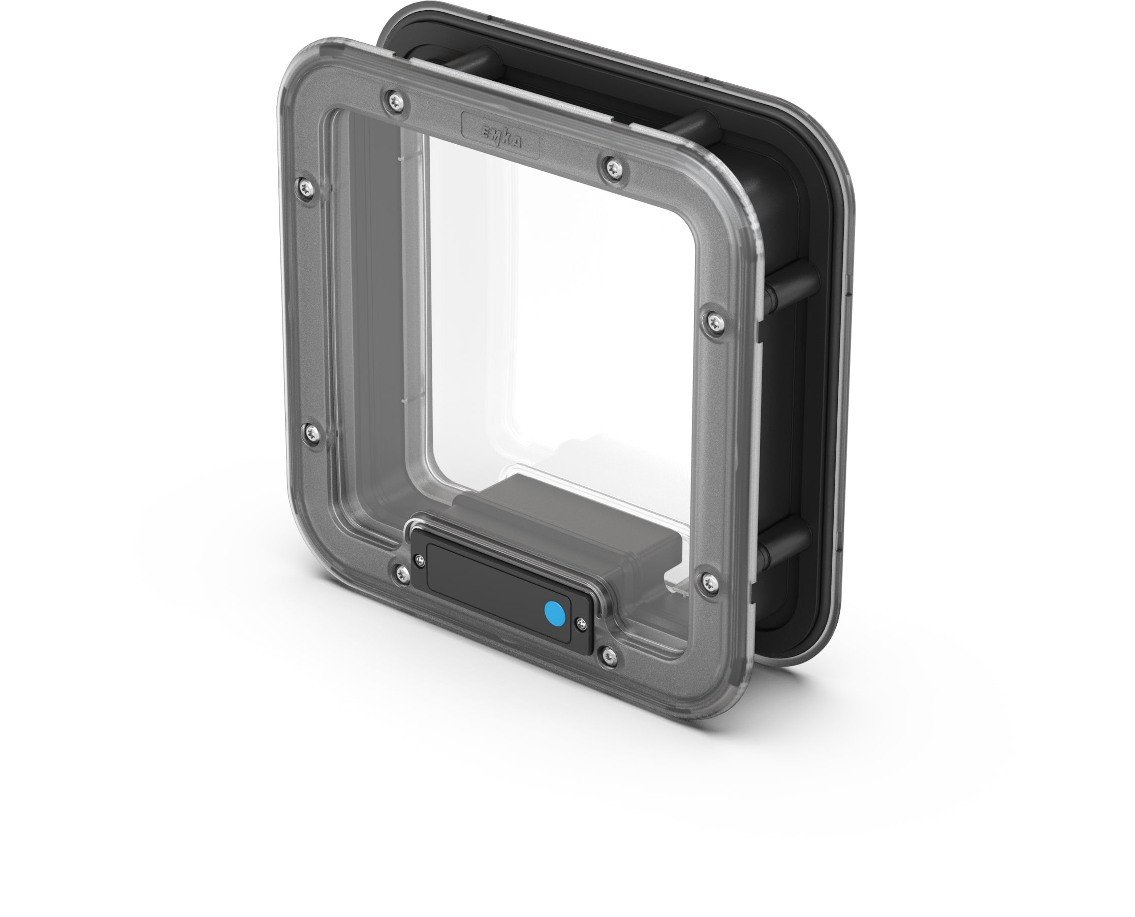 Bild 2 | Das neue Klima-Sichtfenster ermöglicht eine beschlagfreie Inspektion von Klimageräten - optional mit integrierter Beleuchtung.