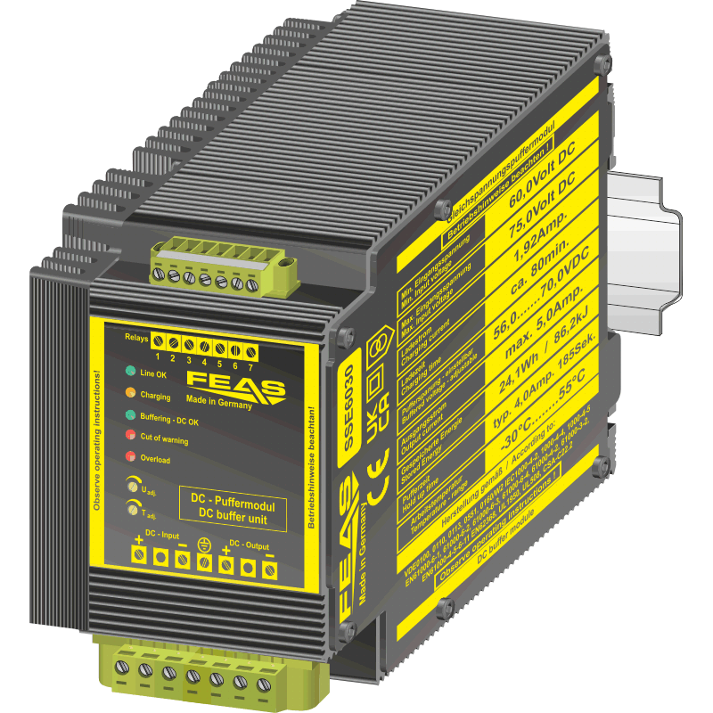 60V DC-USV-Serie für anspruchsvolle Gleichspannungsnetze