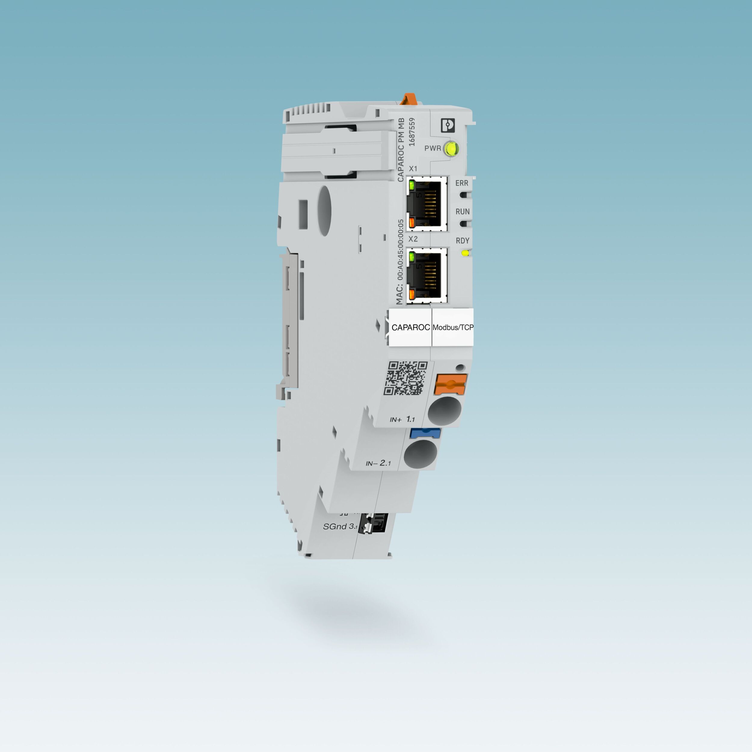 Einspeisemodul mit Modbus/TCP-Kommunikationsschnittstelle