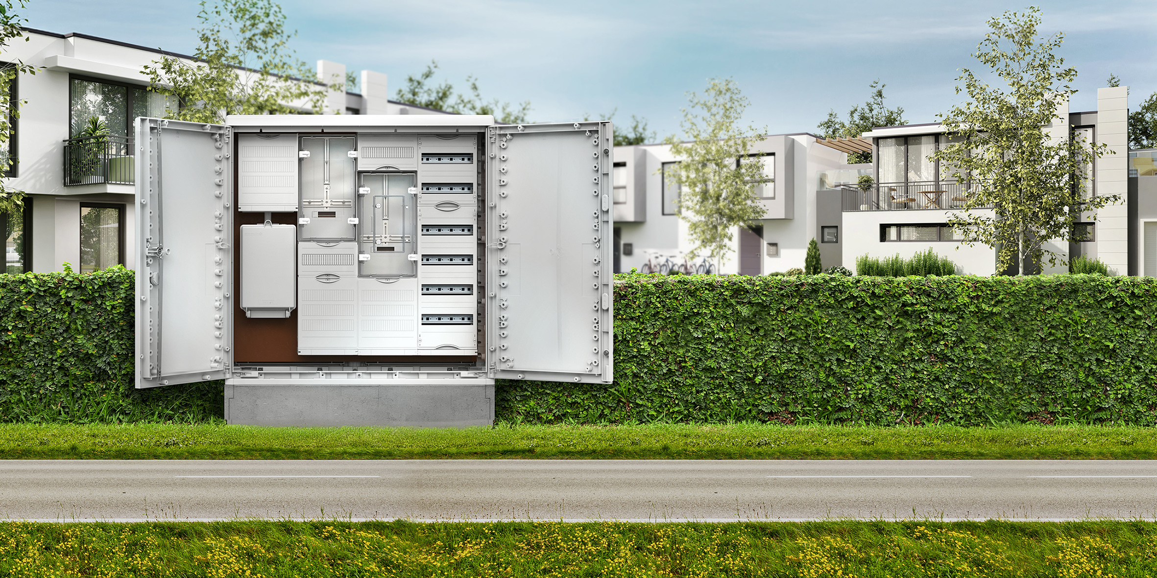 Das neue Innenausbausystem CombiLine MP bietet flexible Lösungen auf Montageplatten für Verteilungen im Innen- und Außenbereich.