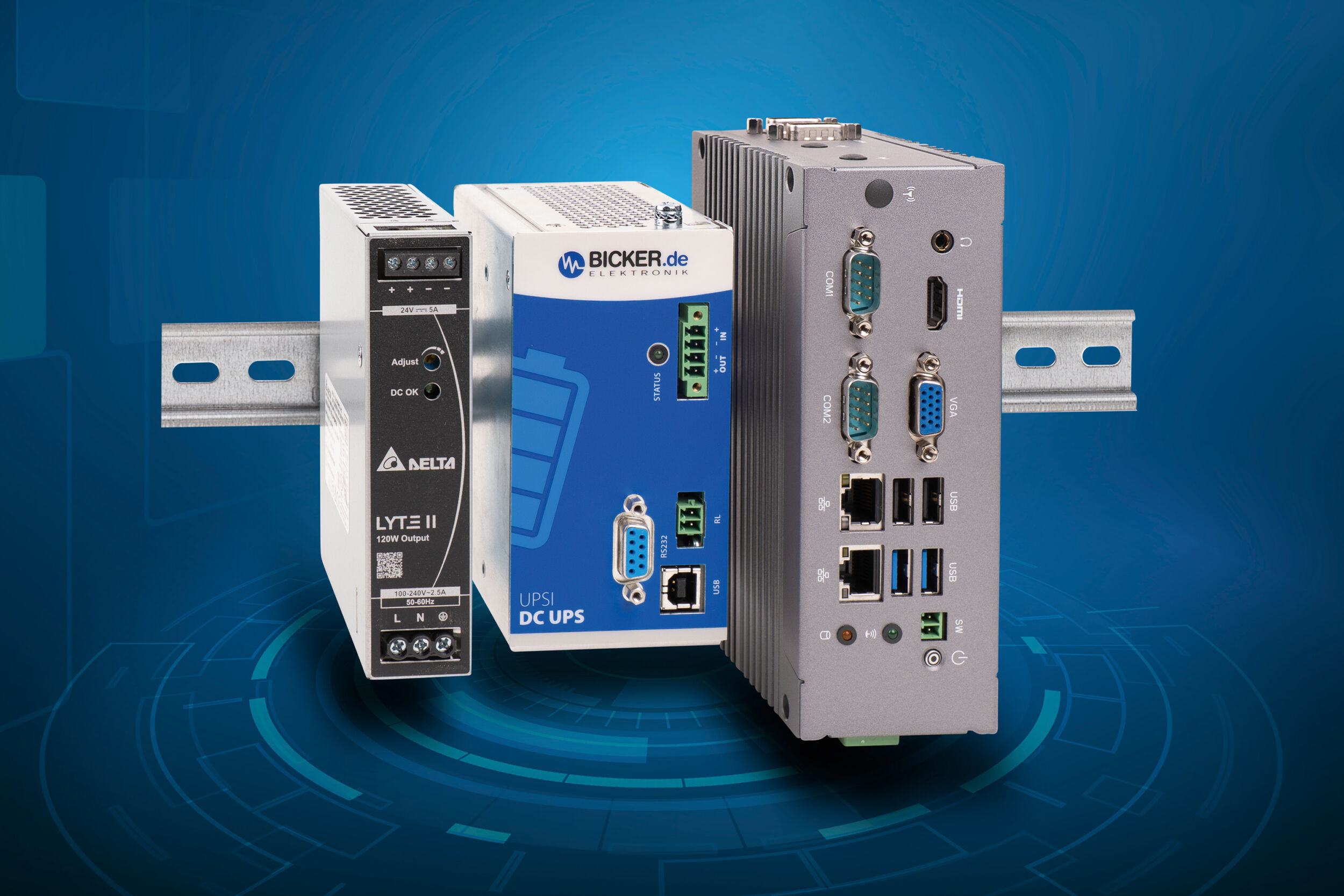 Ausfallsichere IPC-Komplettlösung für die Industrieautomation