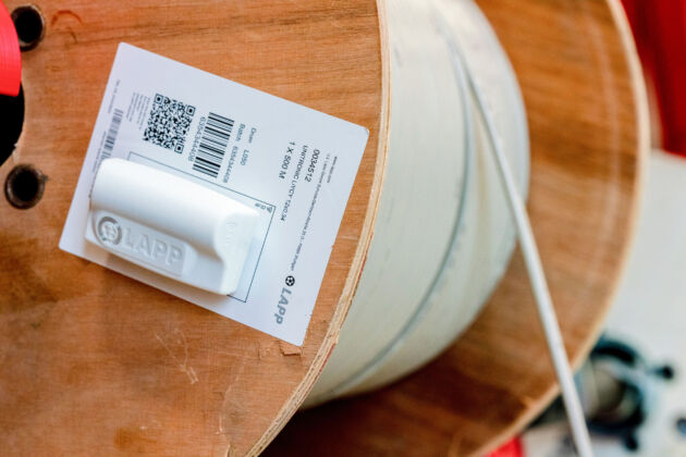 Bild 3 | Lapp eKanban Sensor zur Bestandsermittlung und -übertragung.