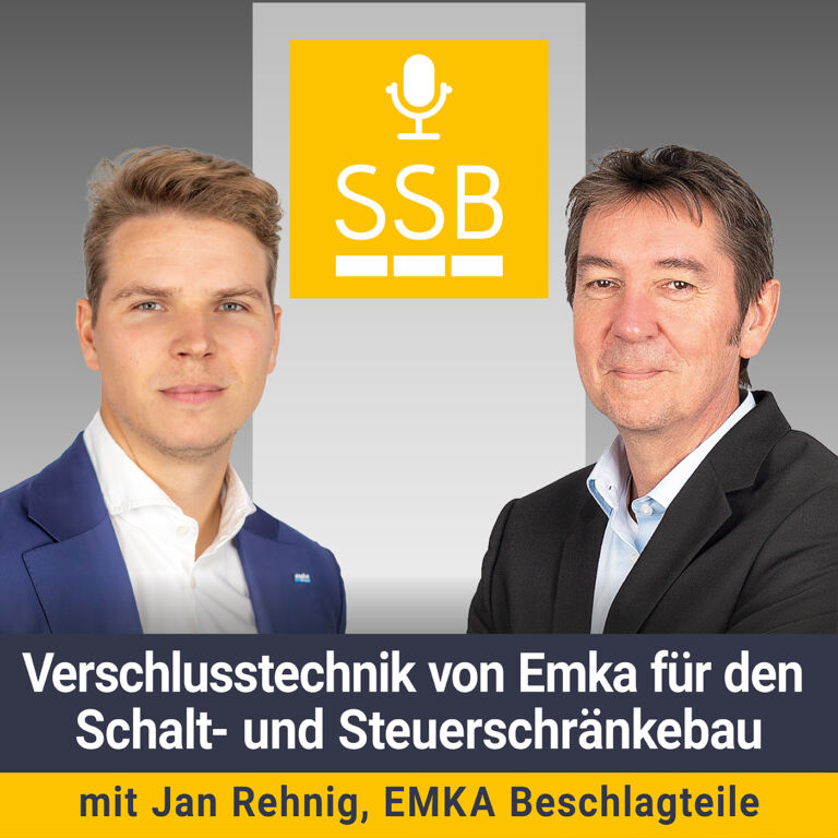 Verschlusstechnik von Emka f&uuml;r den Schalt- und Steuerschr&auml;nkebau