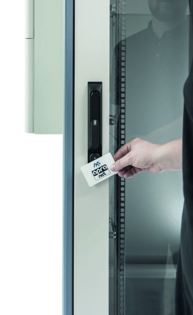 Bild 2 | Der Zugriff kann RFID-gesteuert und mittels Zwei-Faktor-Authentifizierung (PIN + RFID) erfolgen.
