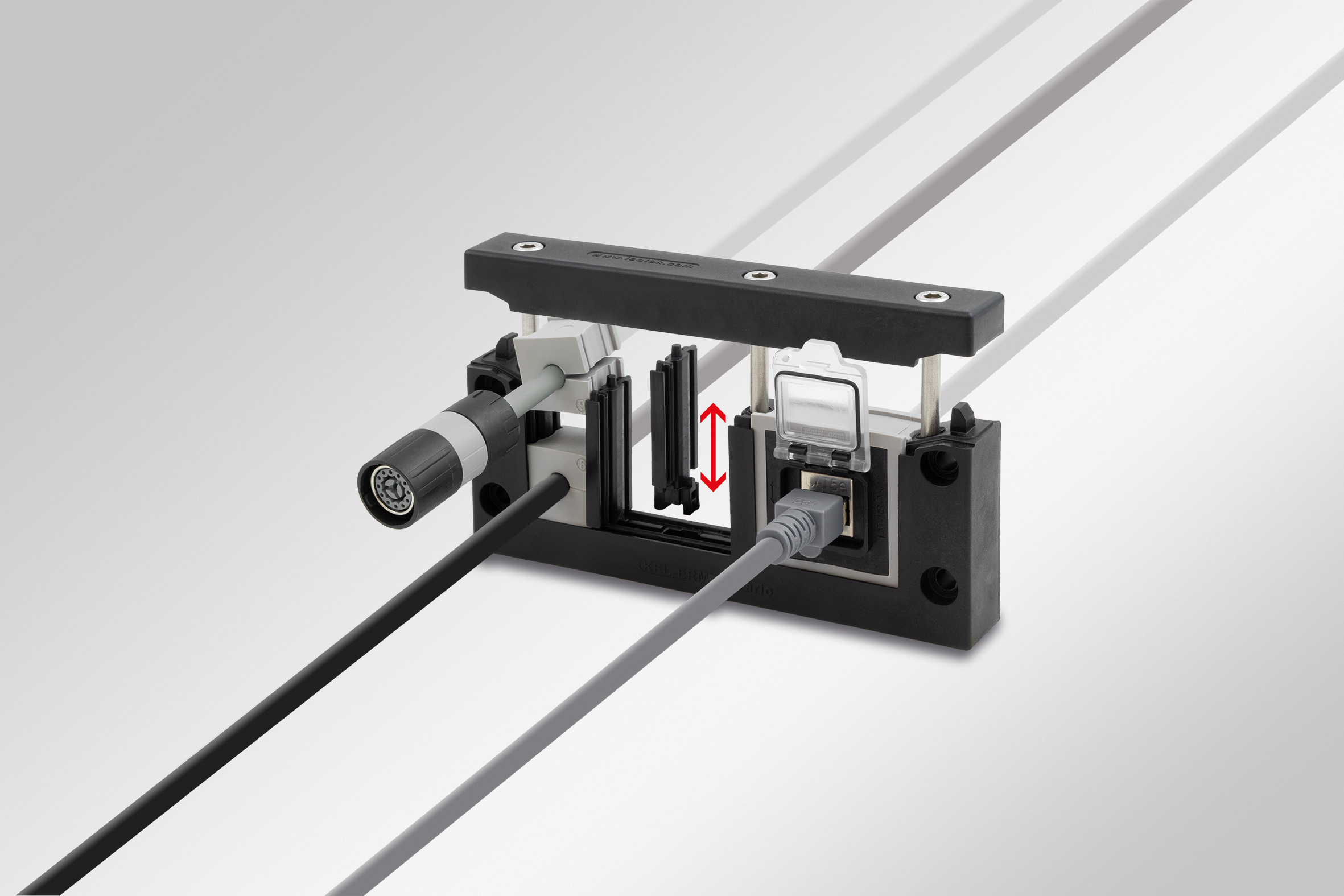 Die neue Kabeleinführung KEL-ERM-VARIO von icotek bietet maximale Flexibilität bei der Konfiguration.