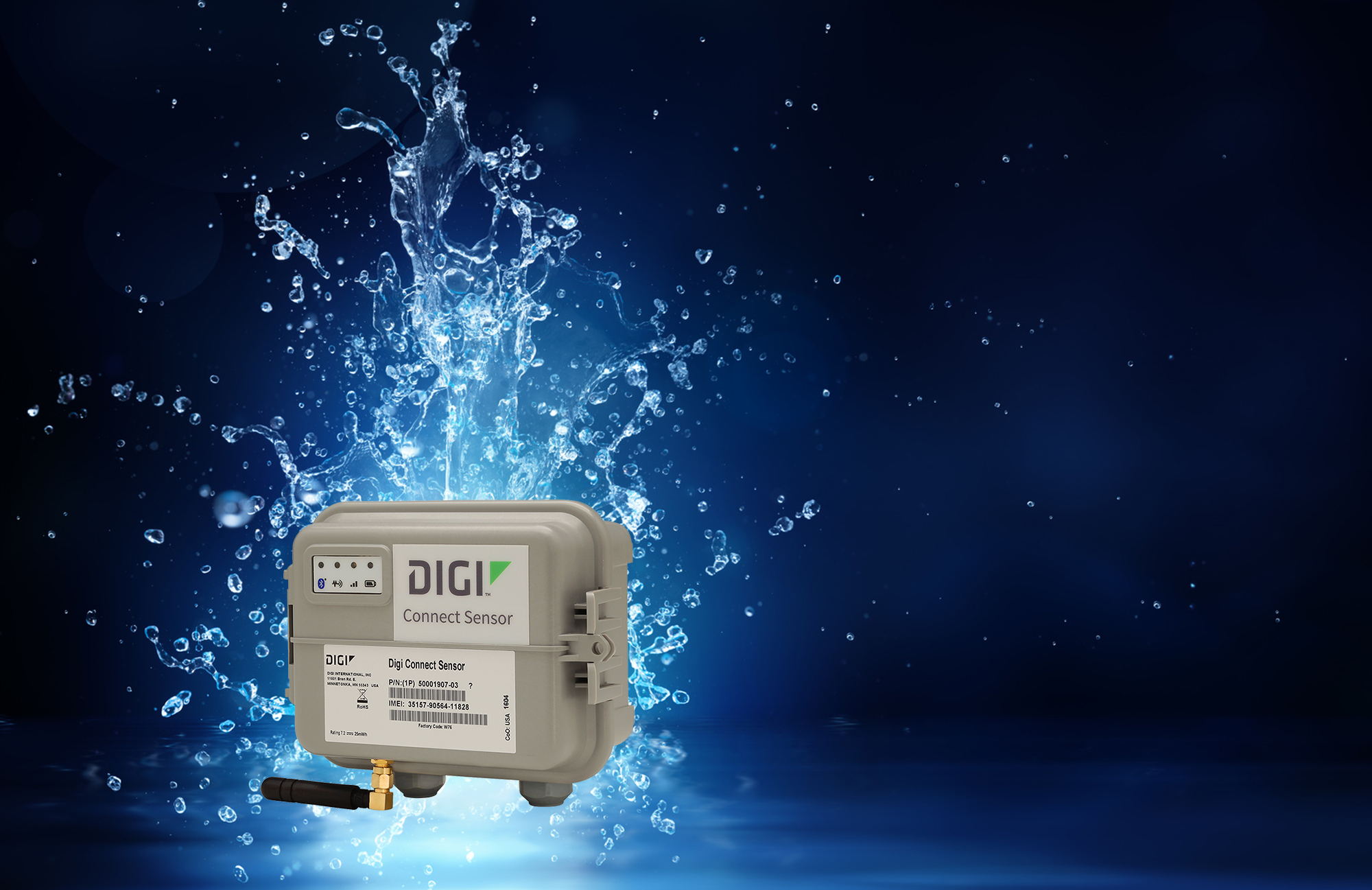 Batteriebetriebenes Sensor Gateway mit I/O