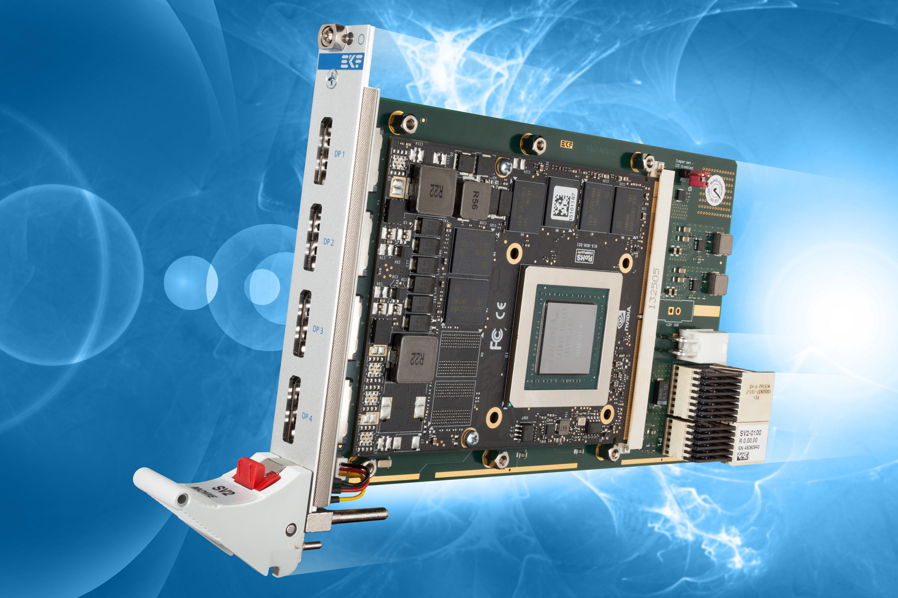 Trägerboard für MXM 3.0/3.1 Grafikmodule